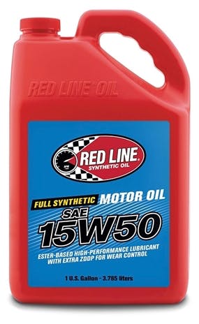 Red Line Oil 11505 15W50 Synthetic Motor Oil (1 gallon)