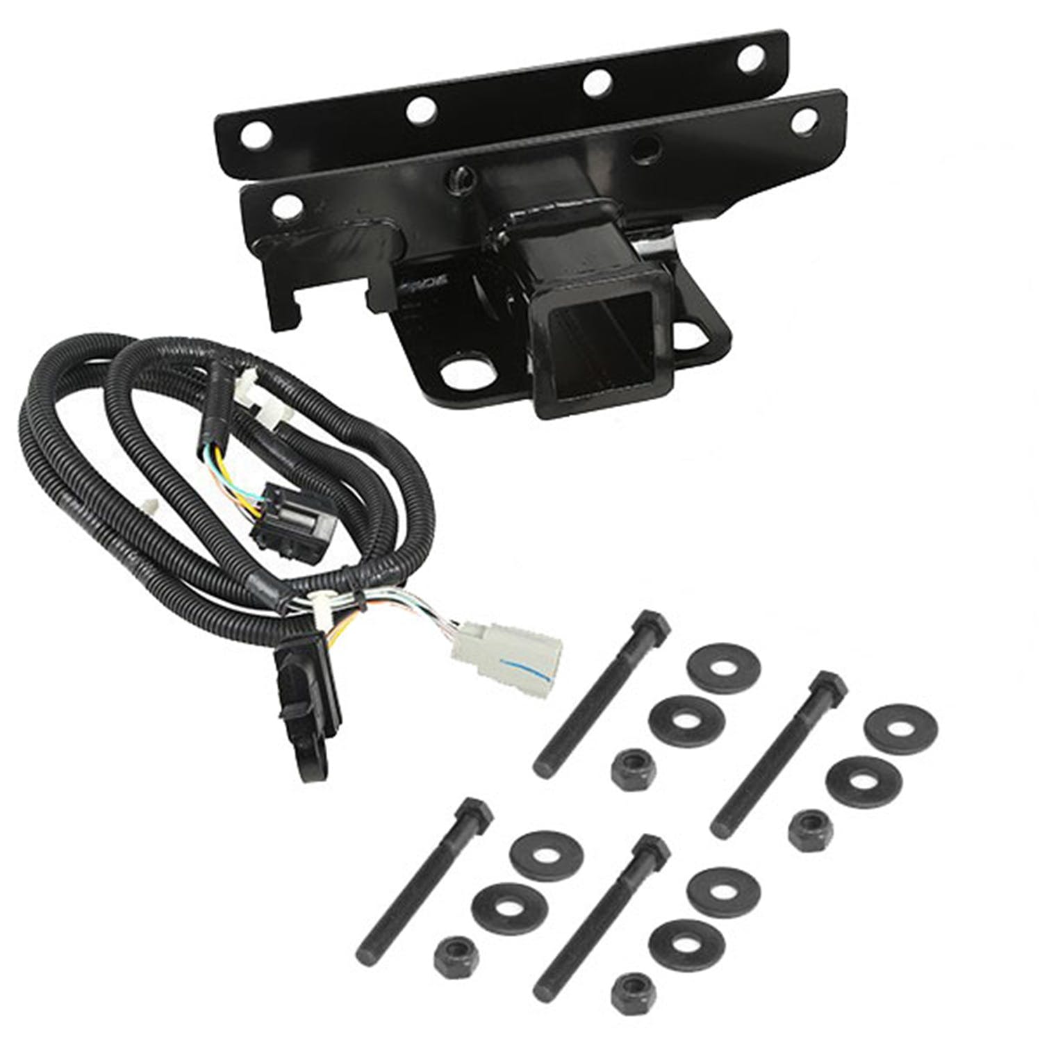 Rugged Ridge 11580.51 Receiver Hitch Kit with Wiring Harness