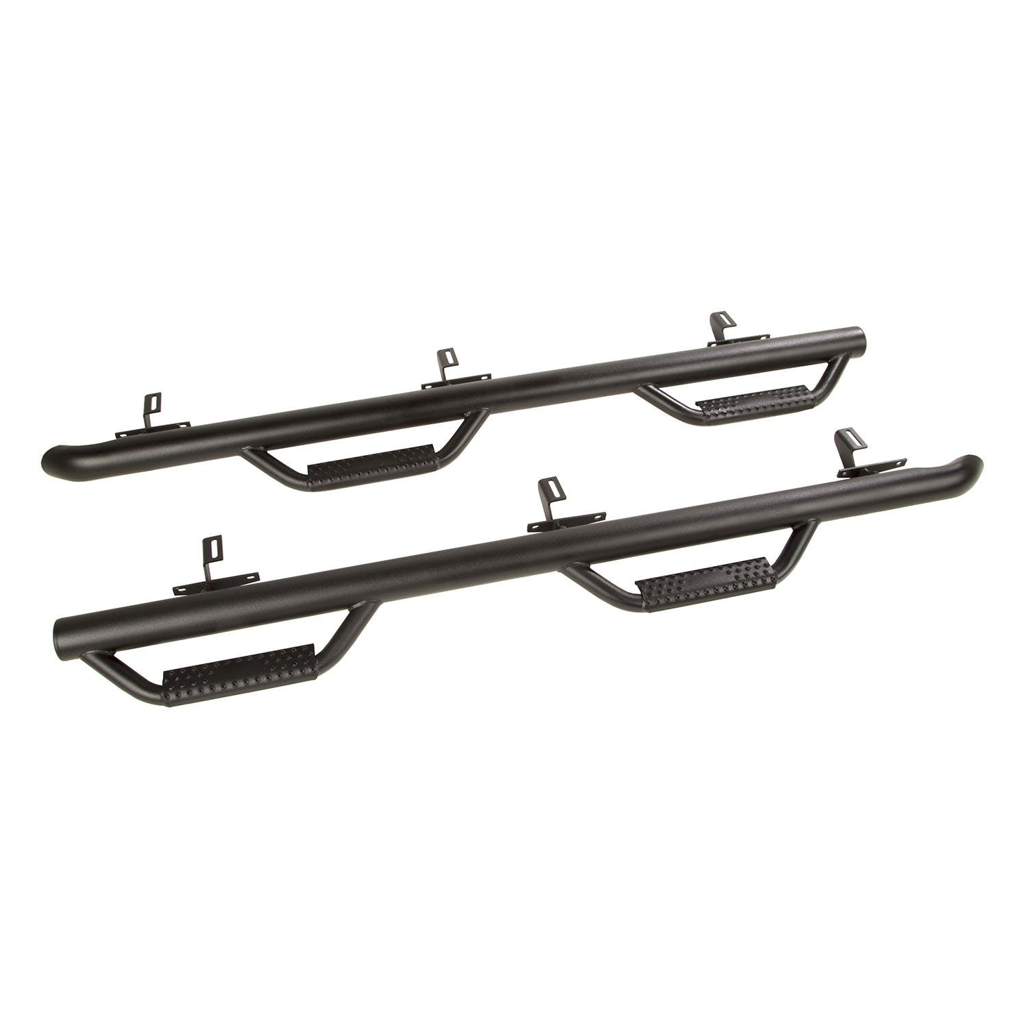 Rugged Ridge 11596.02 Spartan Nerf Bars with Loop, Textured Black