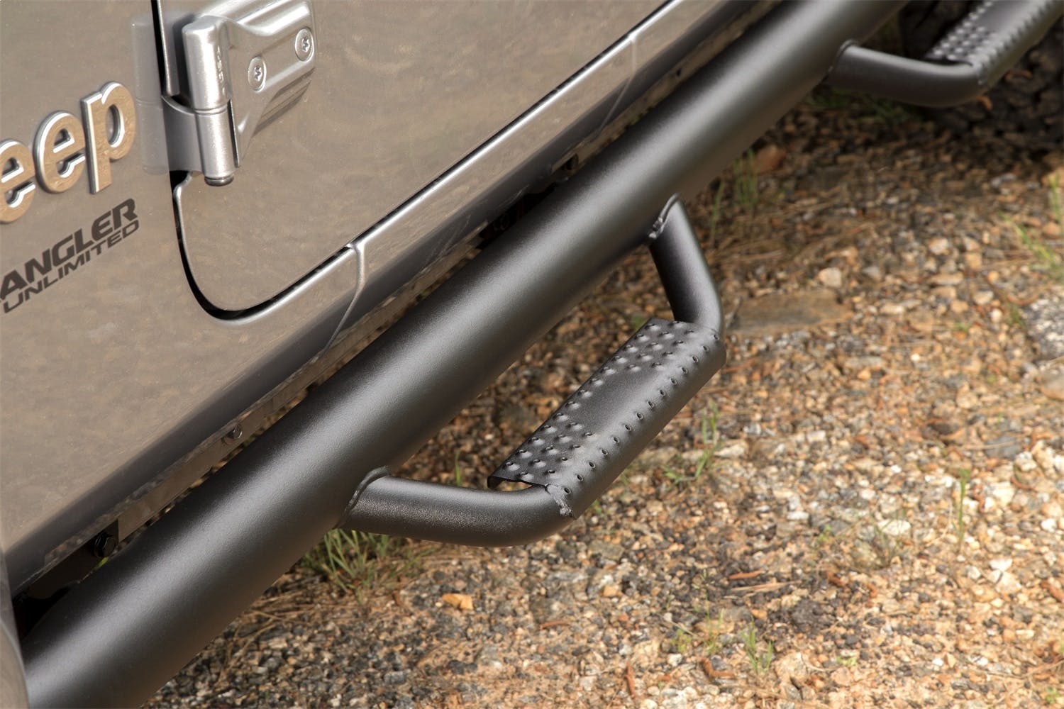 Rugged Ridge 11596.04 Spartan Nerf Bars with Loop, Textured Black