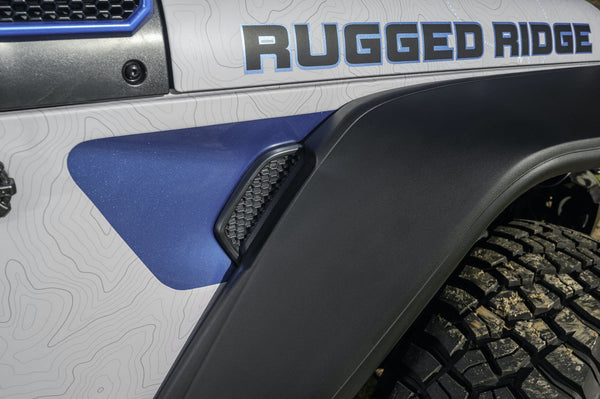 Rugged Ridge 11640.51 Max Terrain Fender Flare Set, Front / Rear