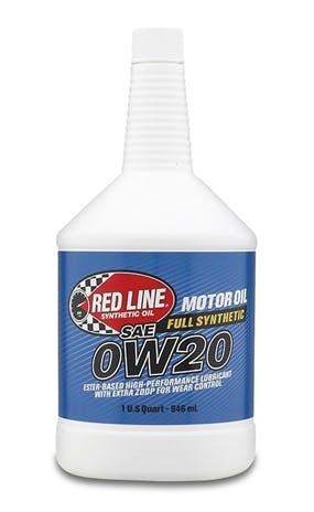 Red Line Oil 11804 0W20 Synthetic Motor Oil (1 quart)