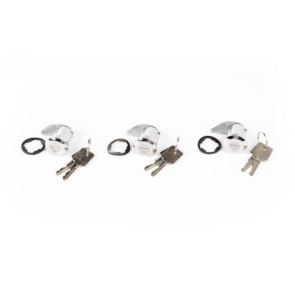 Omix-ADA 11813.12 Door Lock Cylinder Kit, 3 locks