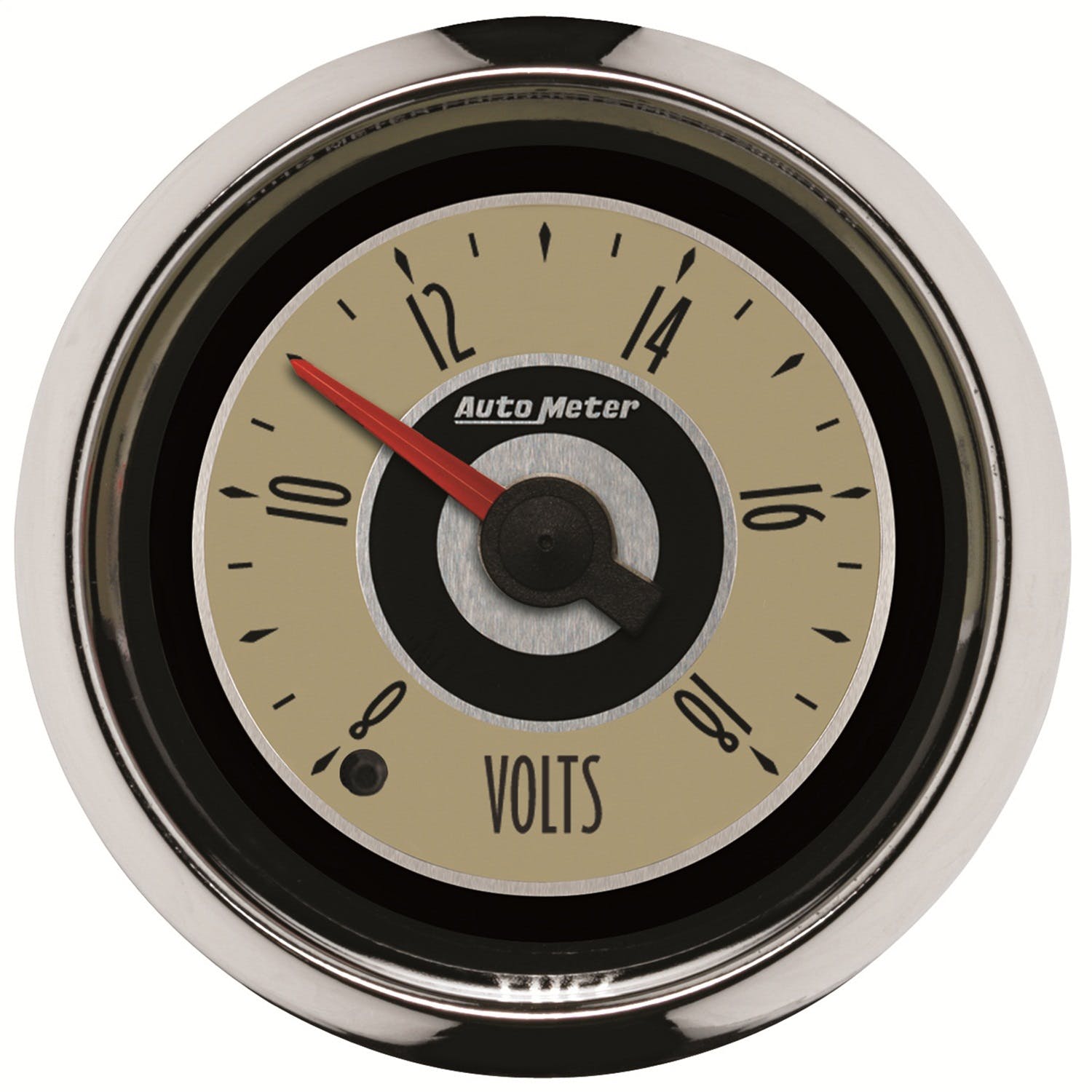 AutoMeter Products 1183 Cruiser Voltmeter Gauge 2 1/16 in. 8 - 18 Volts Full Sweep