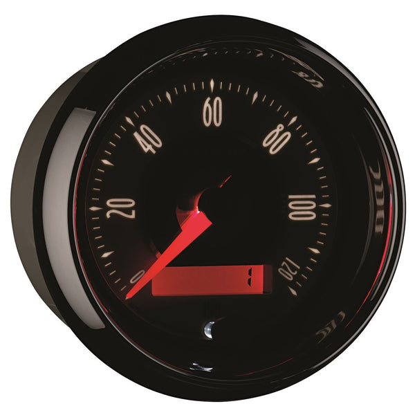 AutoMeter Products 1186 3-3/8 Speedo, 120 MPH, Programmable, Cruiser