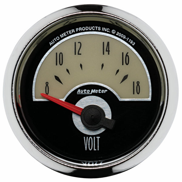 AutoMeter Products 1193 2-1/16 Voltmeter, 8-18 SSE