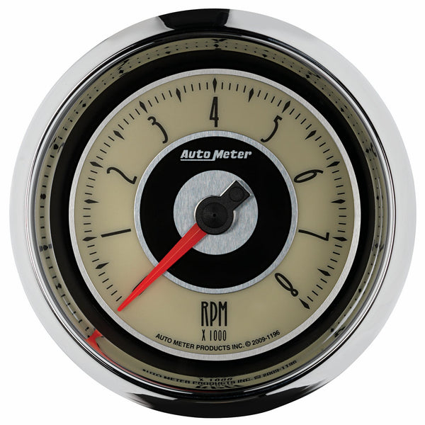 AutoMeter Products 1196 3-3/8 Tachometer, 8000 RPM, Cruiser