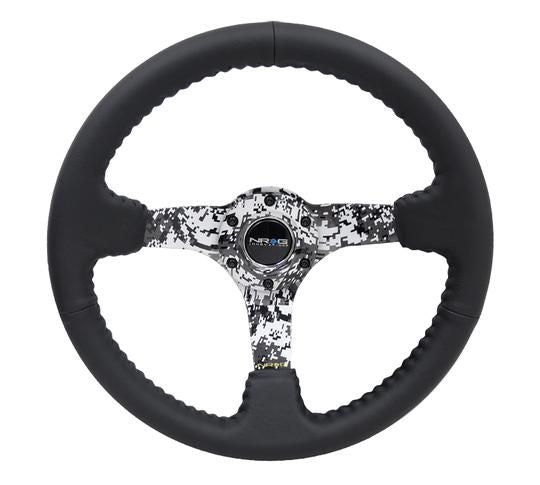 NRG Innovations Reinforced Steering Wheel RST-036DC-R