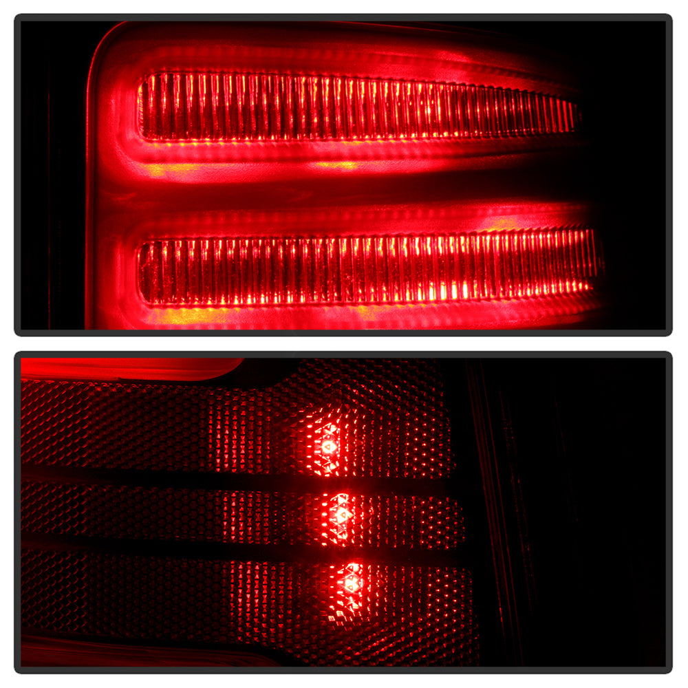 XTUNE POWER 9951275 Halogen Upgrade to OE Black Interior LED Tail Light 2009 18 Ram 1500 2500 3500 Reverse T20(Included) OE SET (Come with Harness fit Halogen Model)