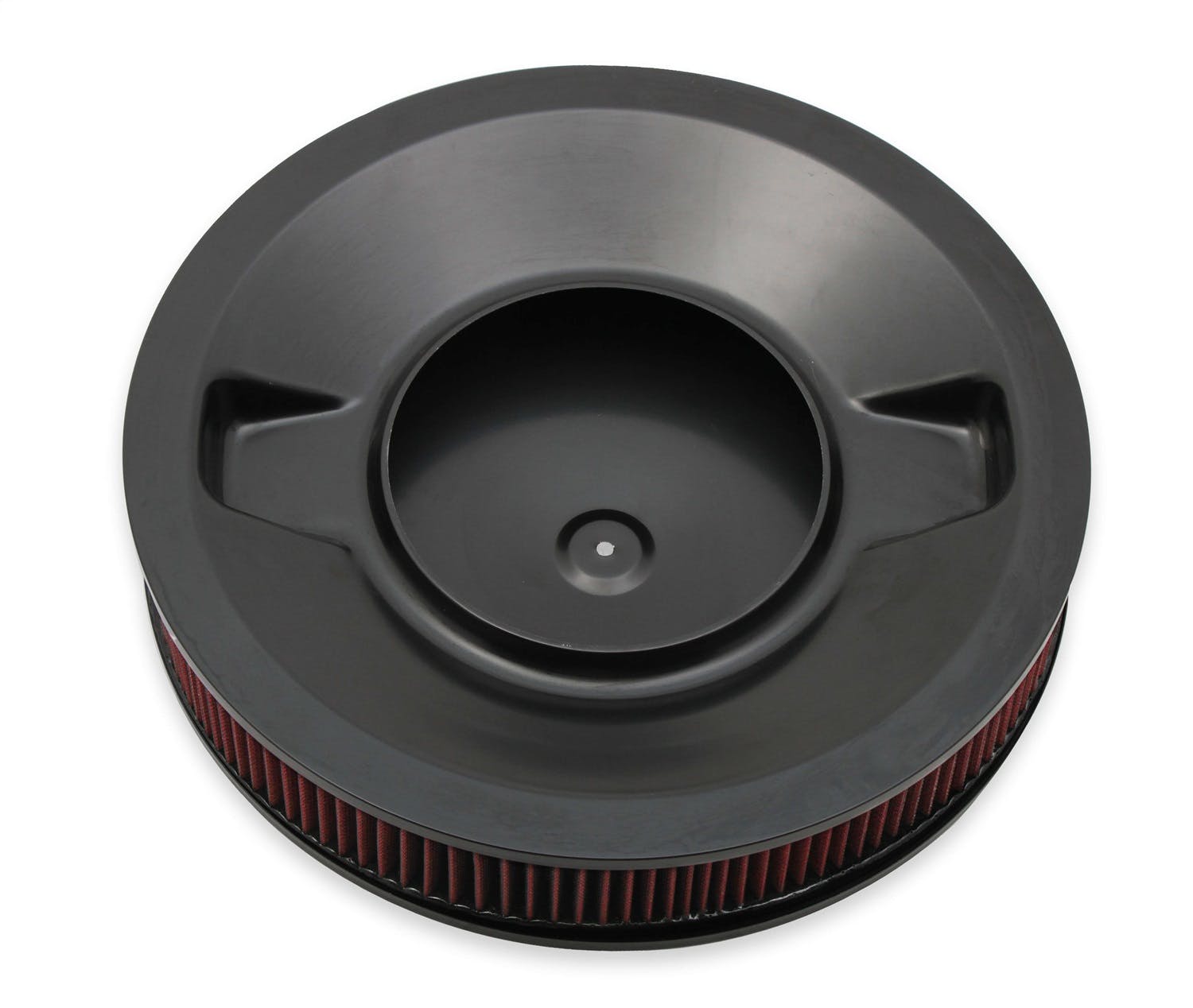 Holley 120-4630 4500 DROP-BASE AIR CLEANER BLK W/ GAUZE