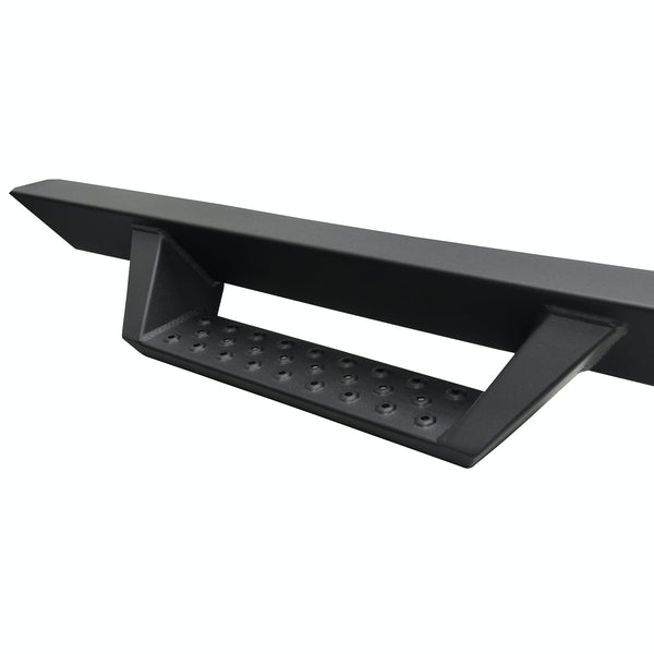 Iconic Accessories 120-4931 Fully-Welded 4  Drop-Step System (Textured Black Powder Coated)