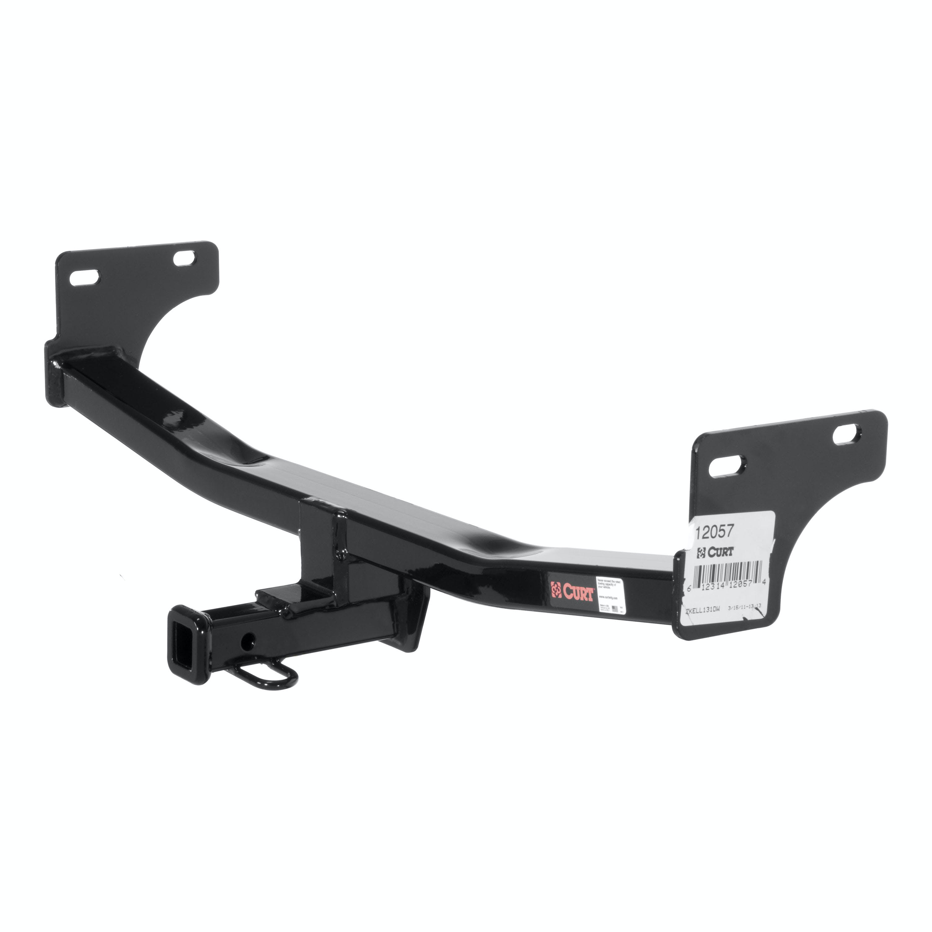CURT 12057 Class 2 Trailer Hitch, 1-1/4 Receiver, Select Jeep Compass, Patriot