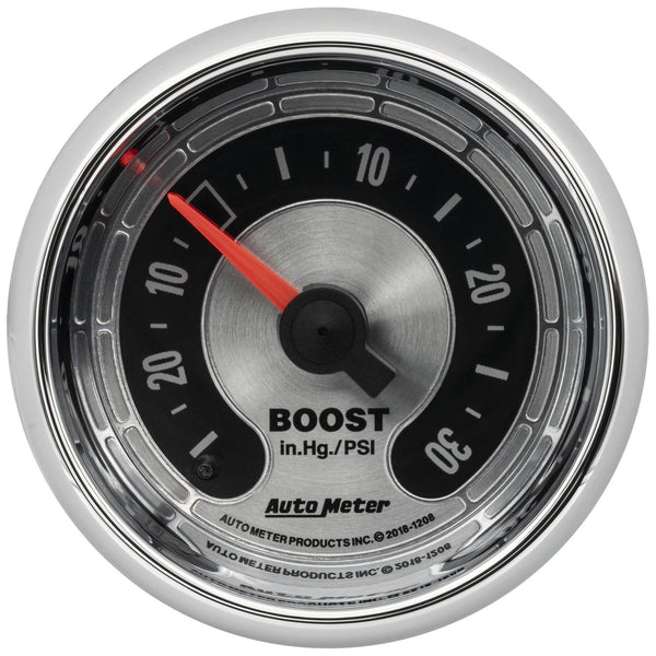 AutoMeter Products 1208 Vac/Boost Gauge, 2-1/16