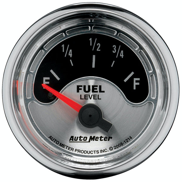 AutoMeter Products 1214 2-1/16in Fuel Level 0-90 ohms SSE American Muscle