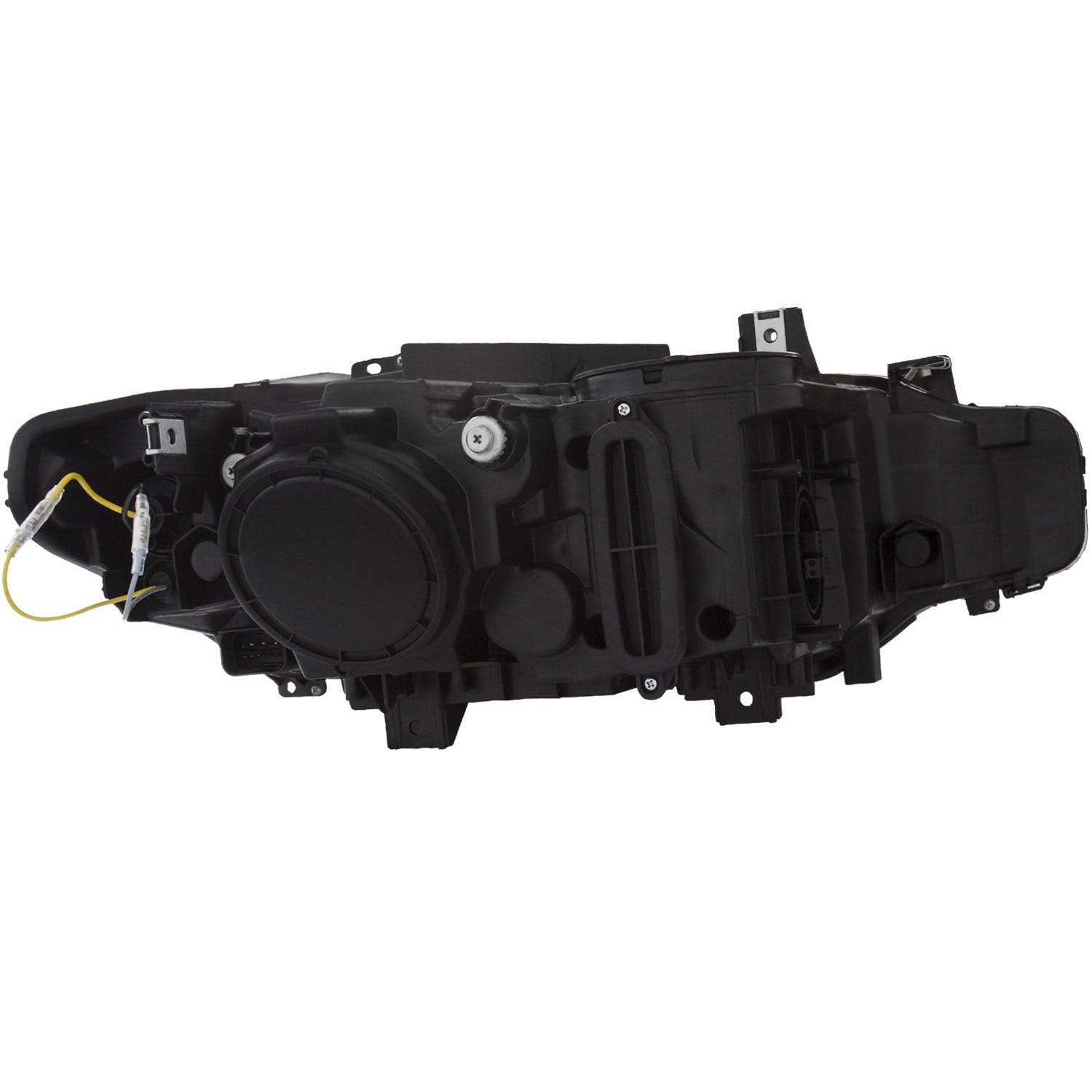 AnzoUSA 121504 Projector Headlights with U-Bar Black