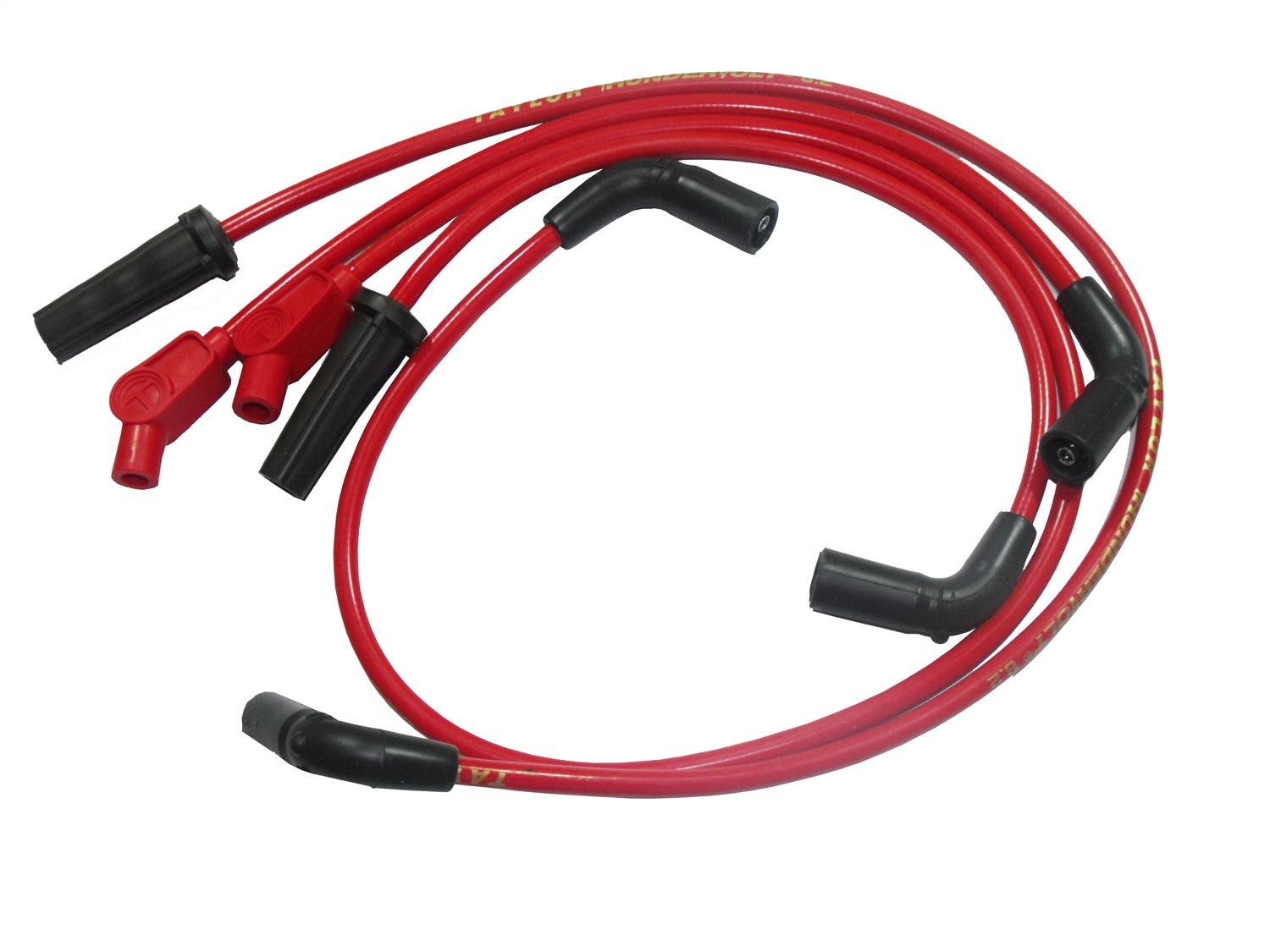 Taylor Cable Products 10237 8mm Spiro-Pro red custom MC 135