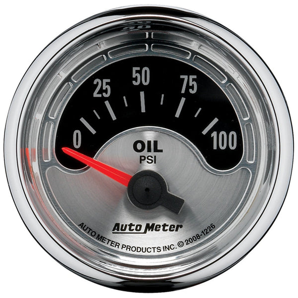 AutoMeter Products 1226 2-1/16in Oil Pressure 0-100 SSE AM