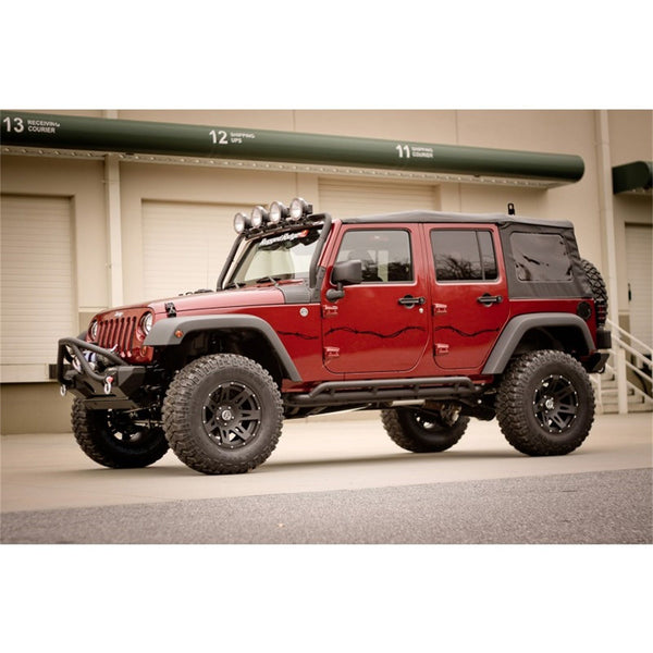 Rugged Ridge 12300.32 Side Decals; Pair; Barbed Wire; 07-17 Jeep Wrangler JK