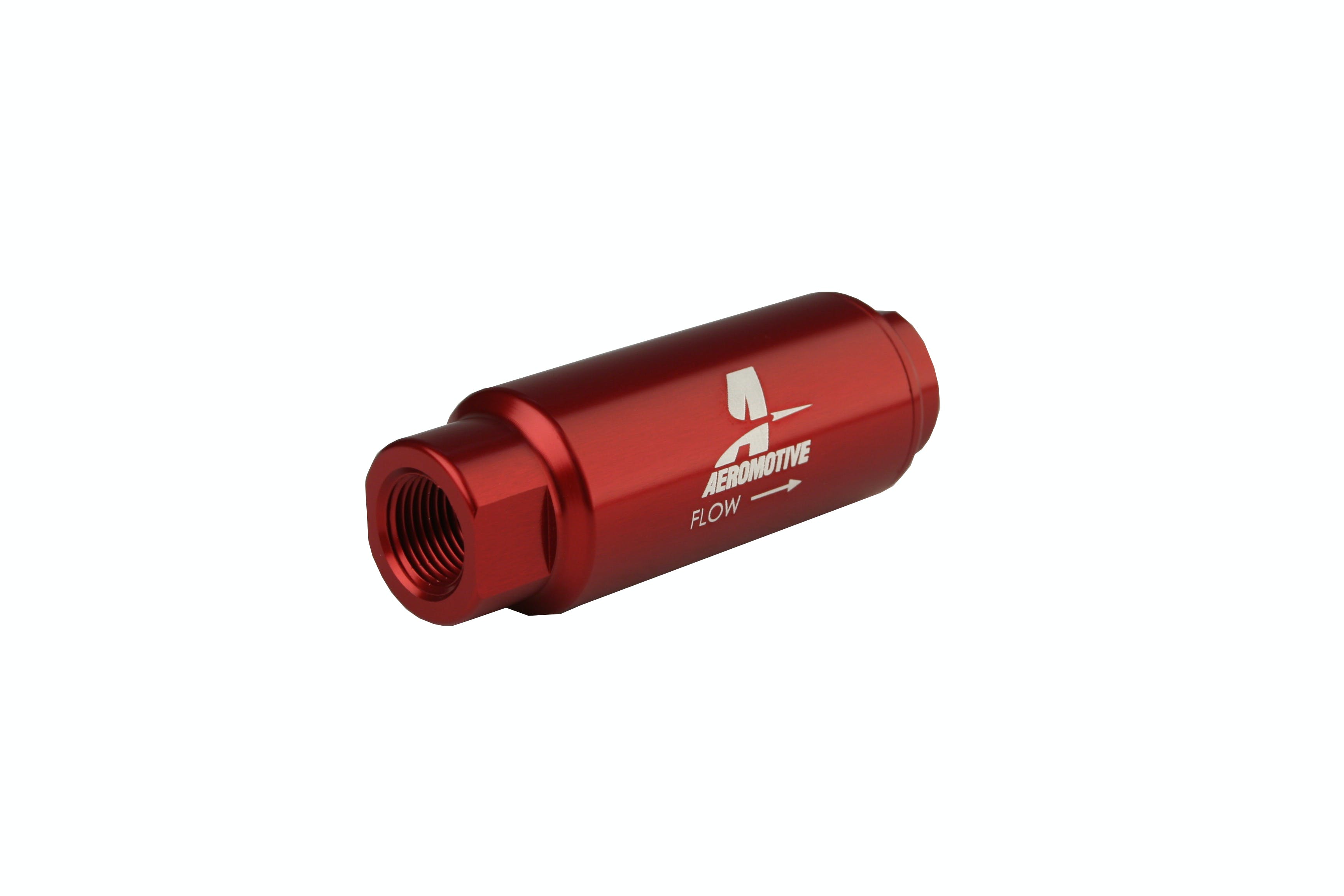 Aeromotive Fuel System 12303 SS Series In-Line Fuel Filter (3/8 inch NPT) 40 micron fabric element
