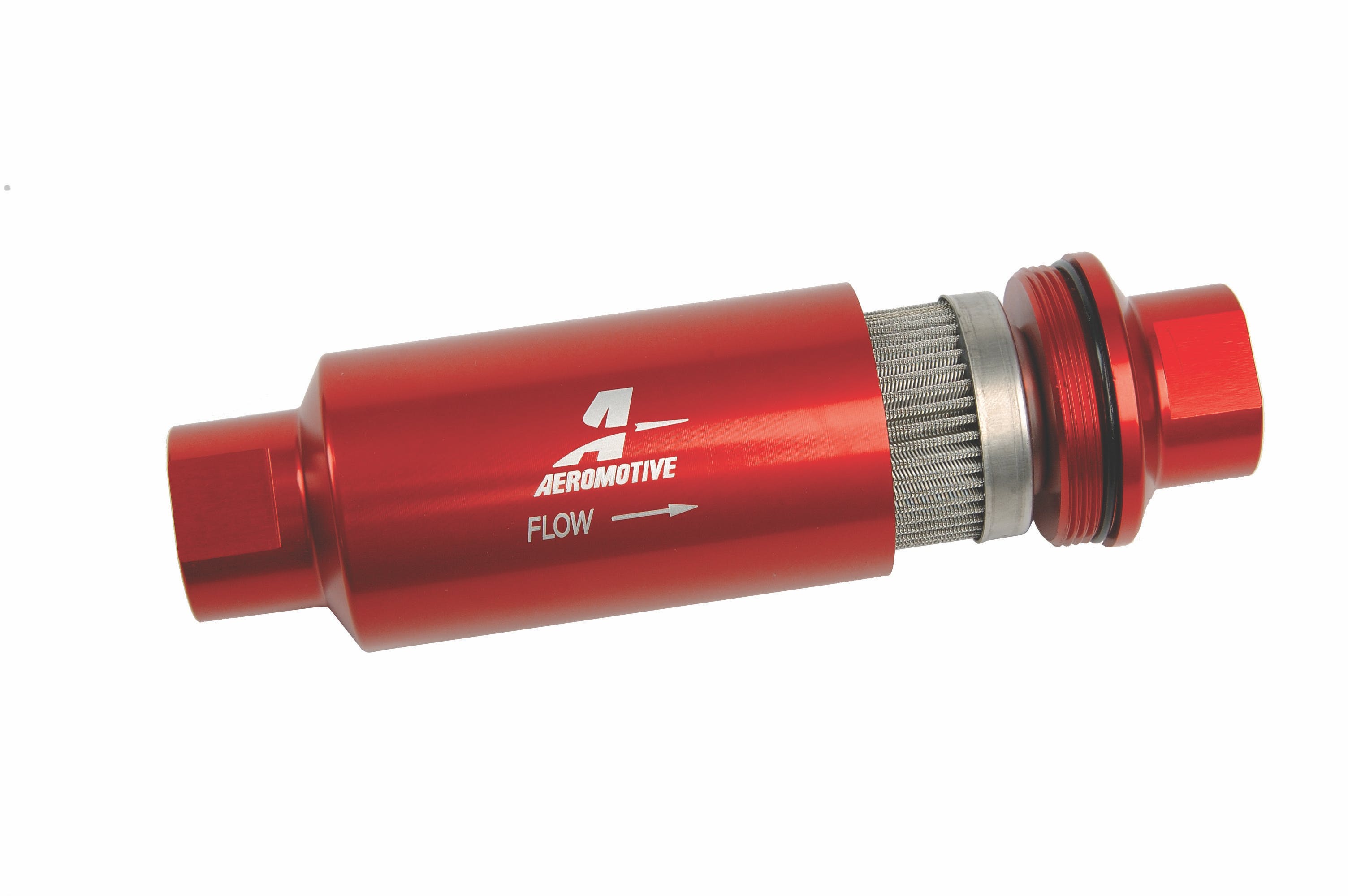 Aeromotive Fuel System 12304 Filter, In-Line (AN-10) 100 micron stainless steel element
