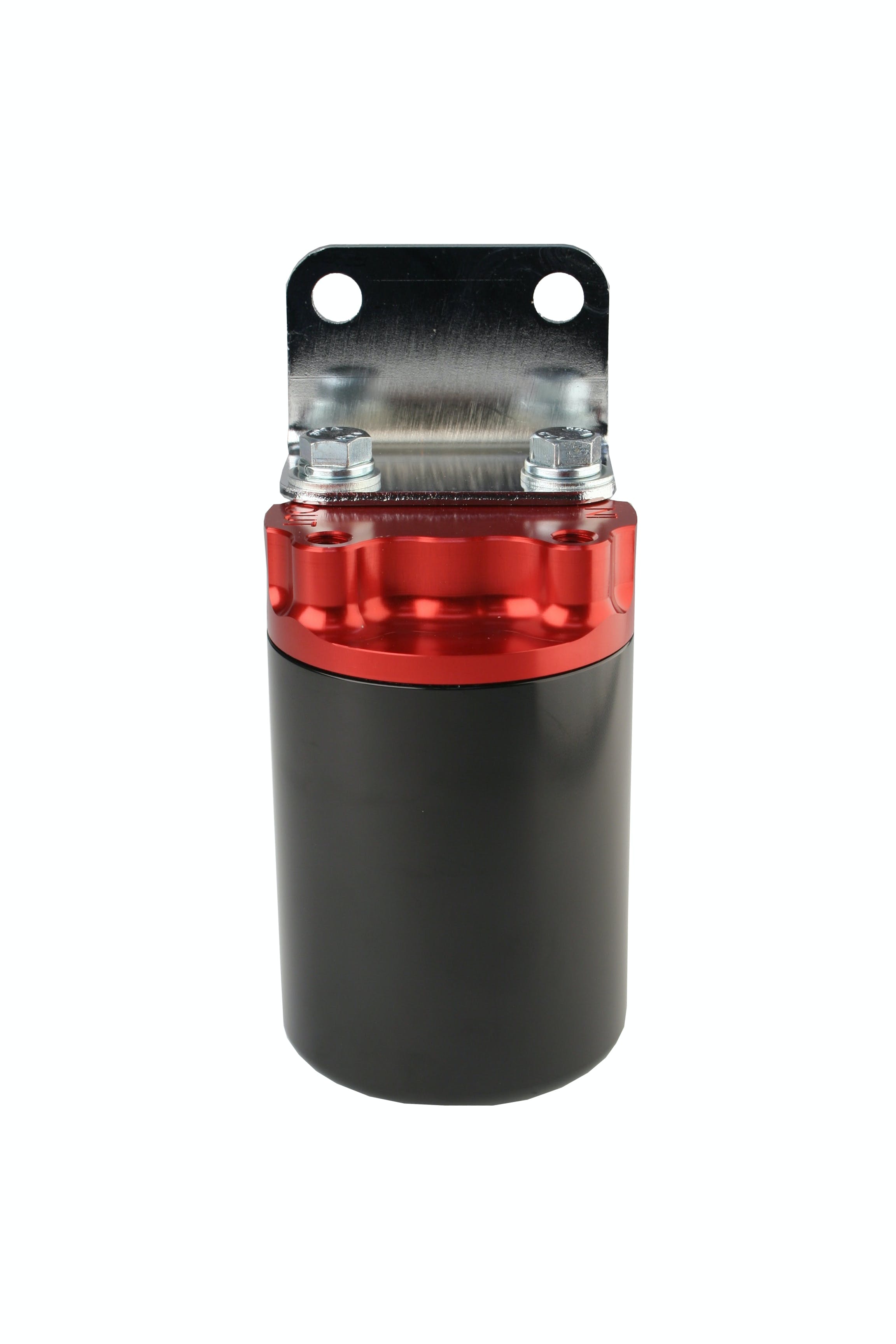 Aeromotive Fuel System 12317 SS Serier Canister Style Fuel Filter Anodized Black/Red 10 Micron Element