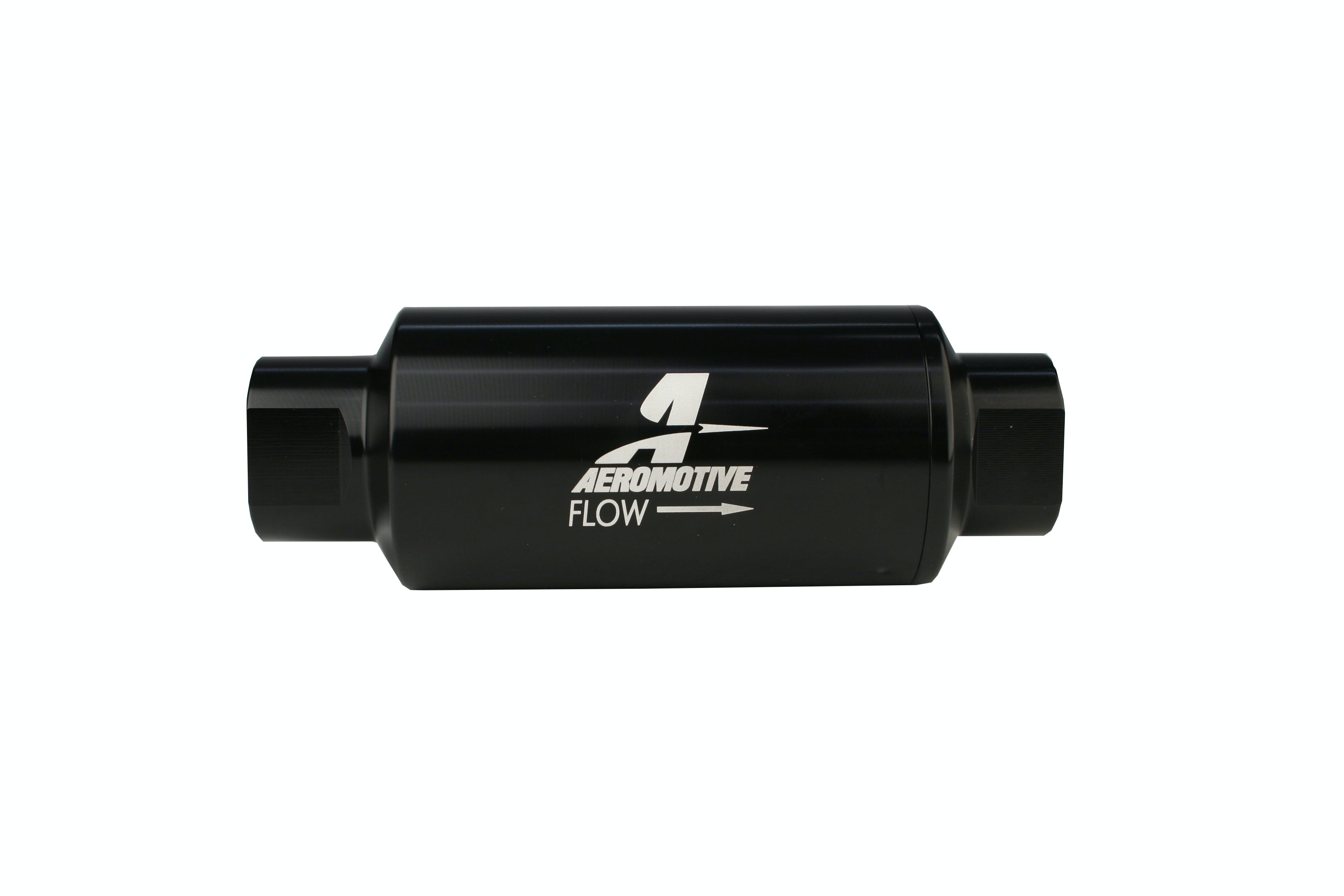 Aeromotive Fuel System 12324 Filter, In-Line AN-10 Size, Black, 100 Micron