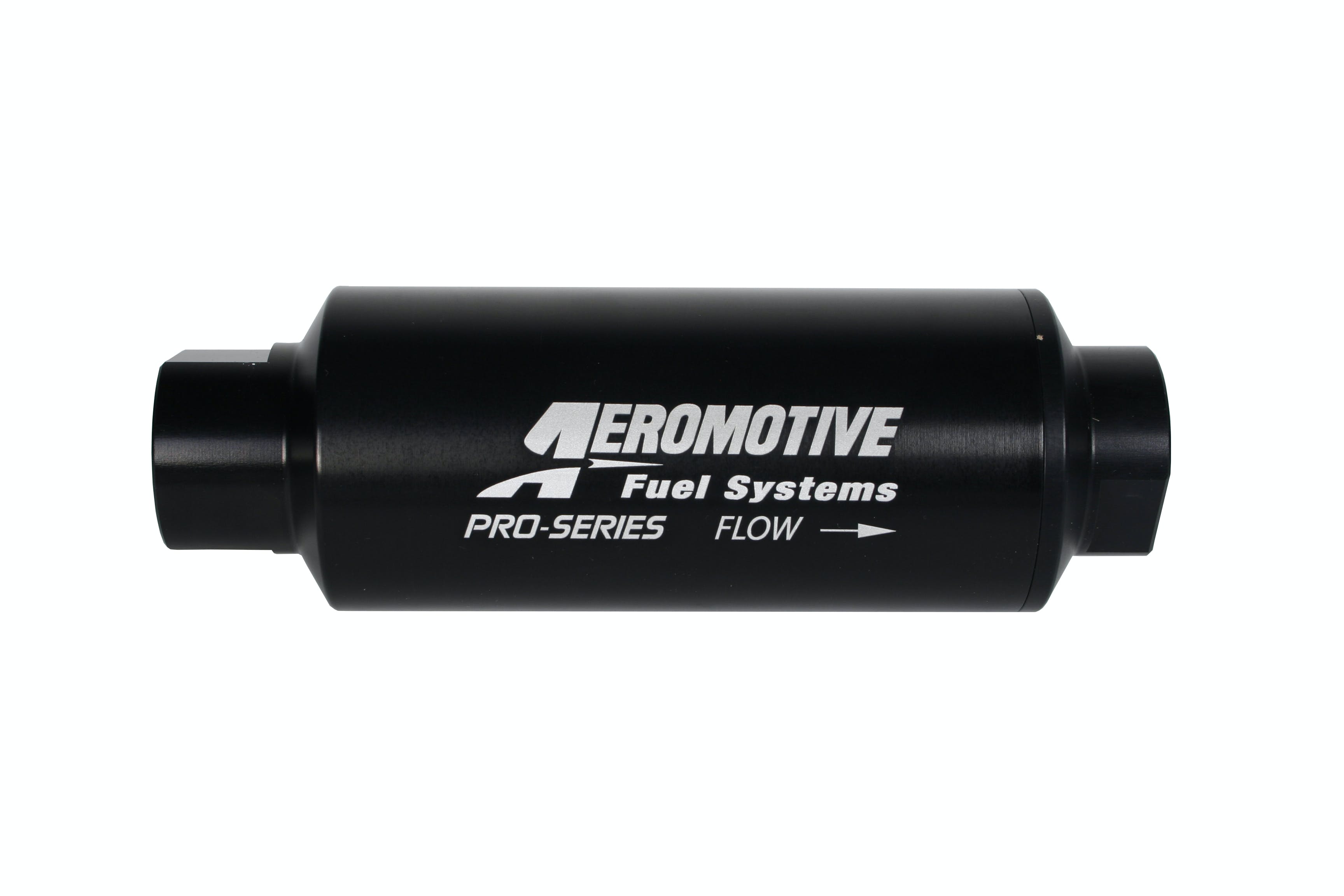 Aeromotive Fuel System 12342 Filter, In-line, Pro-series, AN-12, 40 Micron Stainless steel element, Chrome