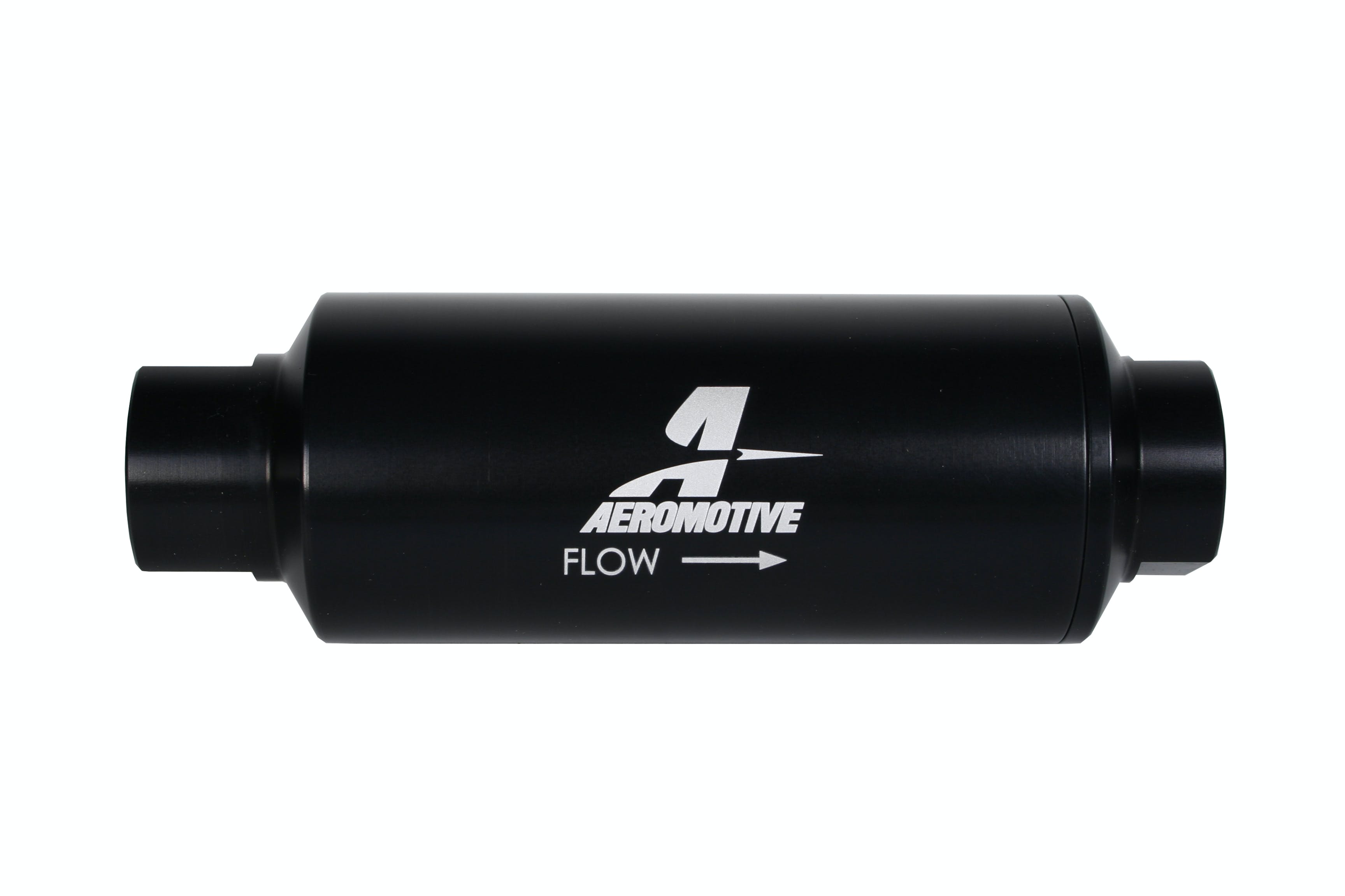 Aeromotive Fuel System 12343 Filter, In-Line, Marine, AN12, 40 Micron Stainless steel element, Black Hardcoat
