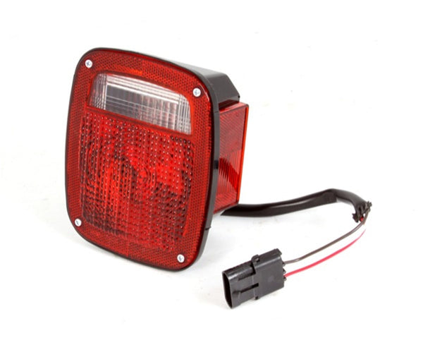 Omix-ADA 12403.12 Right Hand Tail Light with Black Housing