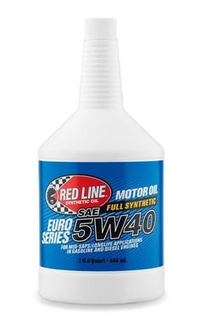 Red Line Oil 12404 5W40 Euro-Series Motor Oil (1 quart)