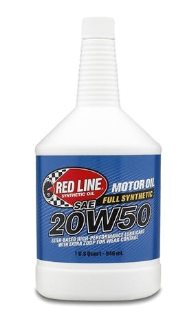 Red Line Oil 12504 20W50 Synthetic Motor Oil (1 quart)
