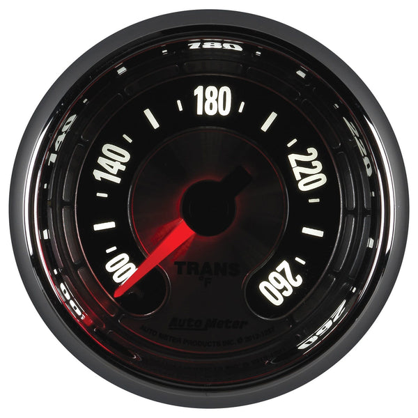 AutoMeter Products 1257 GAUGE; TRANS TEMP; 2 1/16in. 260° F; DIGITAL STEPPER MOTOR; AMERICAN MUSCLE