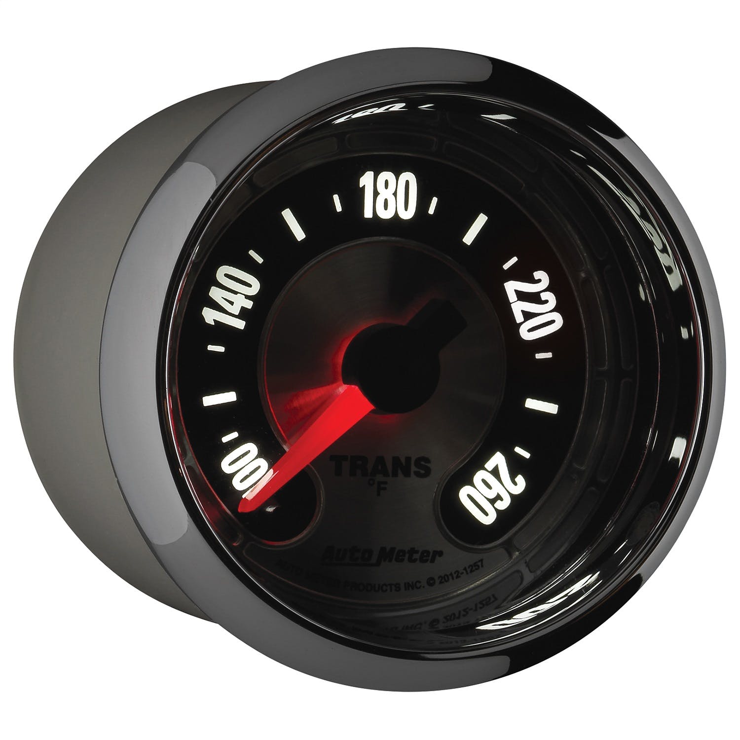 AutoMeter Products 1257 GAUGE; TRANS TEMP; 2 1/16in. 260° F; DIGITAL STEPPER MOTOR; AMERICAN MUSCLE