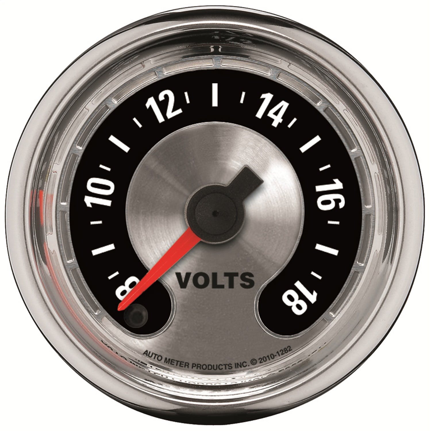 AutoMeter Products 1282 2-1/16 Voltmeter, 8-18V FSE, American Muscle