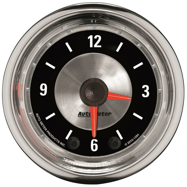 AutoMeter Products 1284 2 Clock, Illuminated, Analog