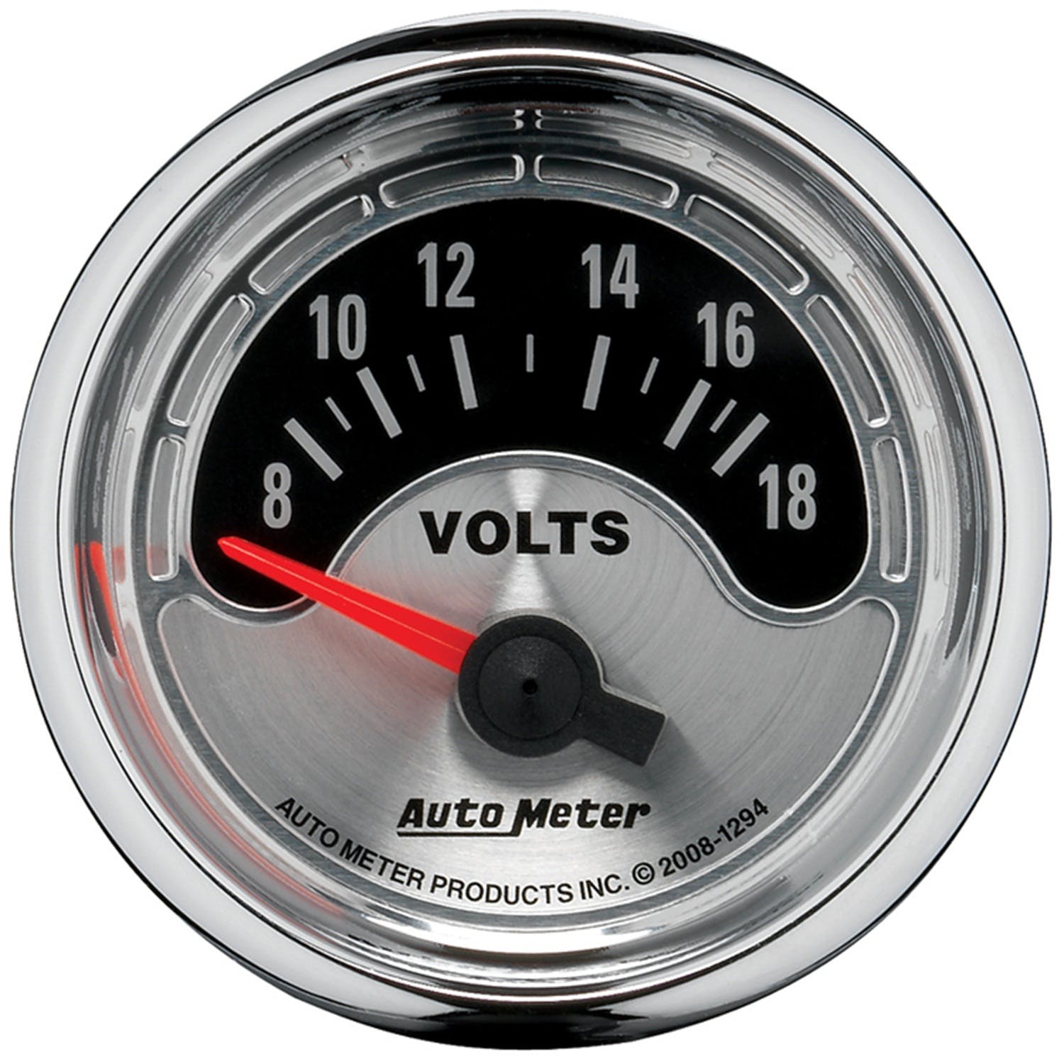 AutoMeter Products 1294 GAUGE; VOLTMETER; 2 1/16in.; 18V; ELEC; AMERICAN MUSCLE