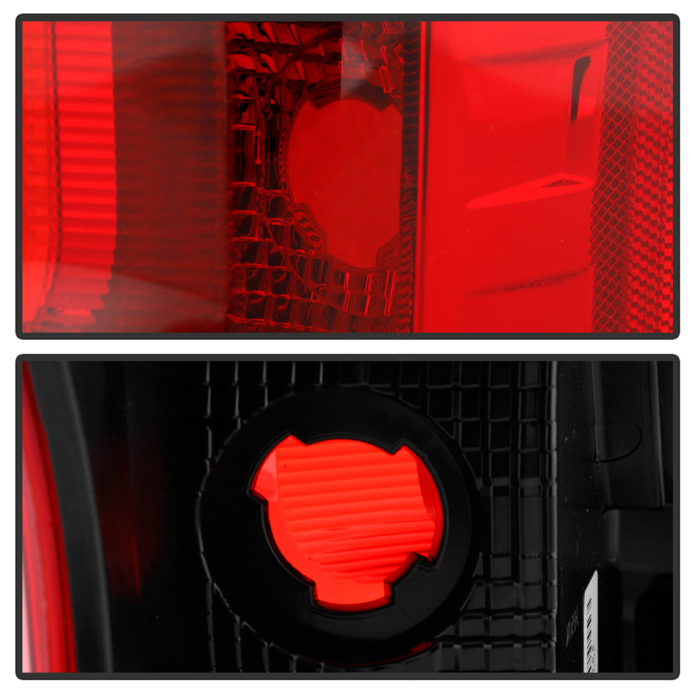 XTUNE POWER 9948879 Ford F250 F350 Superduty 17 19 non Blind Spot Red Clear Tail Light Signal 3157K(Not Included) ; Reverse w21w(Not Included) ; Brake 3157k(Not Included) OE SET
