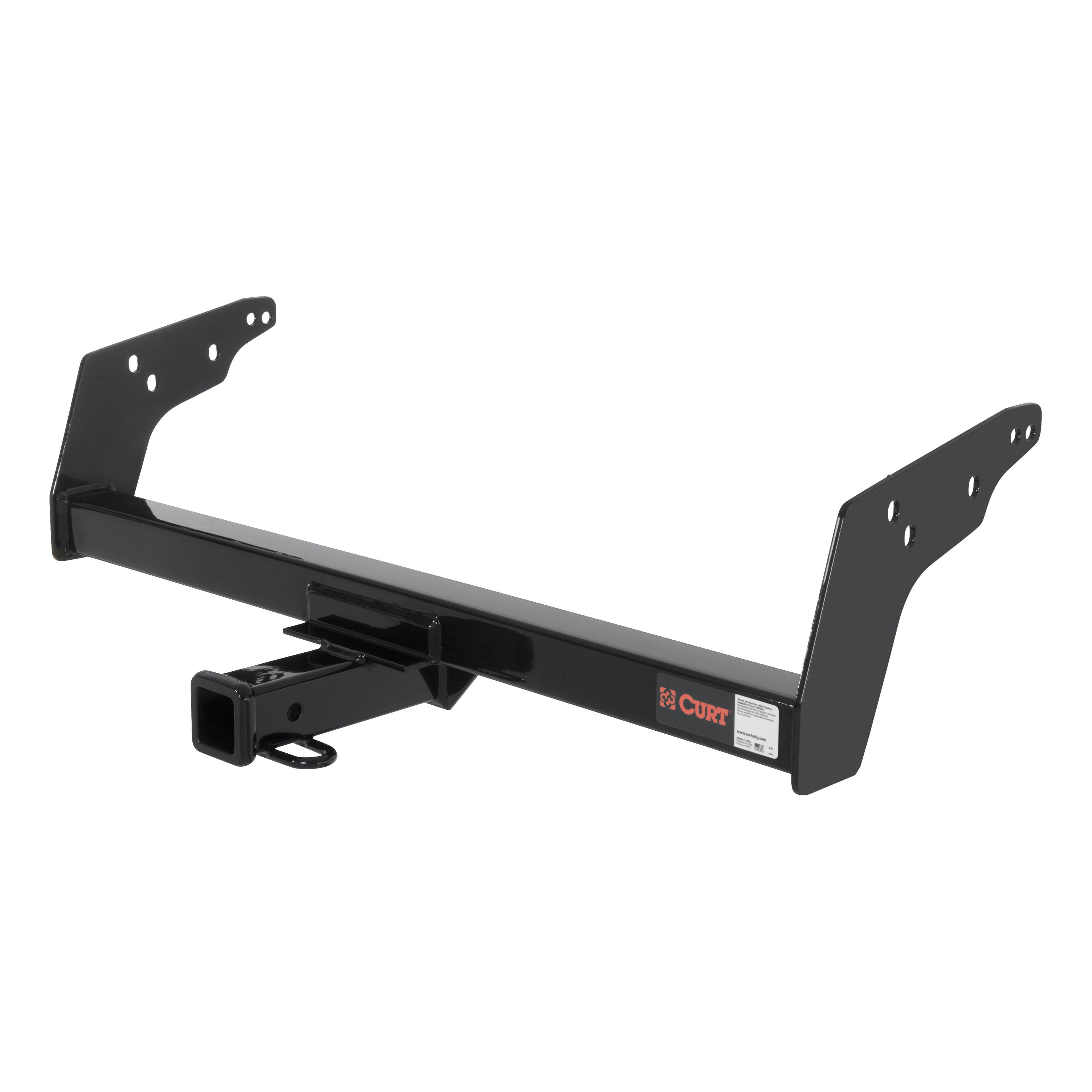 CURT 13021 Class 3 Hitch, 2, Select S10, S15, Sonoma, Hombre (Concealed Main Body)