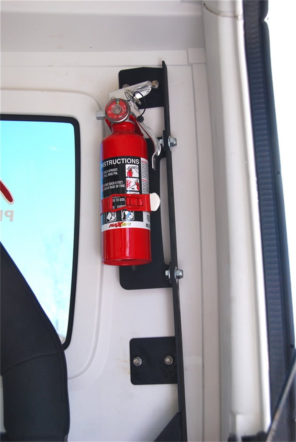 MBRP Exhaust 131000 Fire Extinguisher; Black Coated