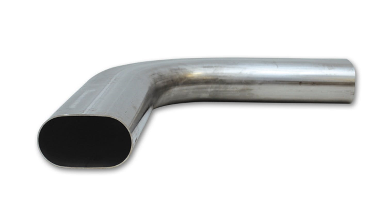 Vibrant Performance 13194 3.5 inch Oval 90 Degree Mandrel Bend, 5.25 inch CLR, 6 inch x 6 inch leg length
