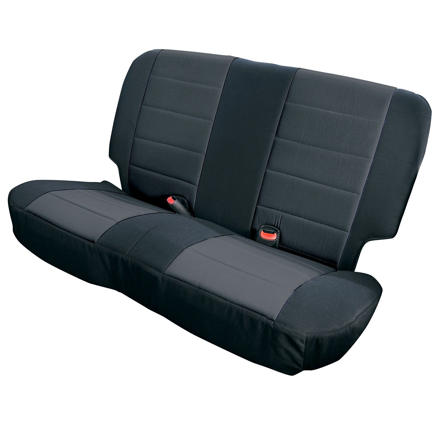 Rugged Ridge 13263.01 Neoprene Rear Seat Covers; Black; 03-06 Jeep Wrangler TJ