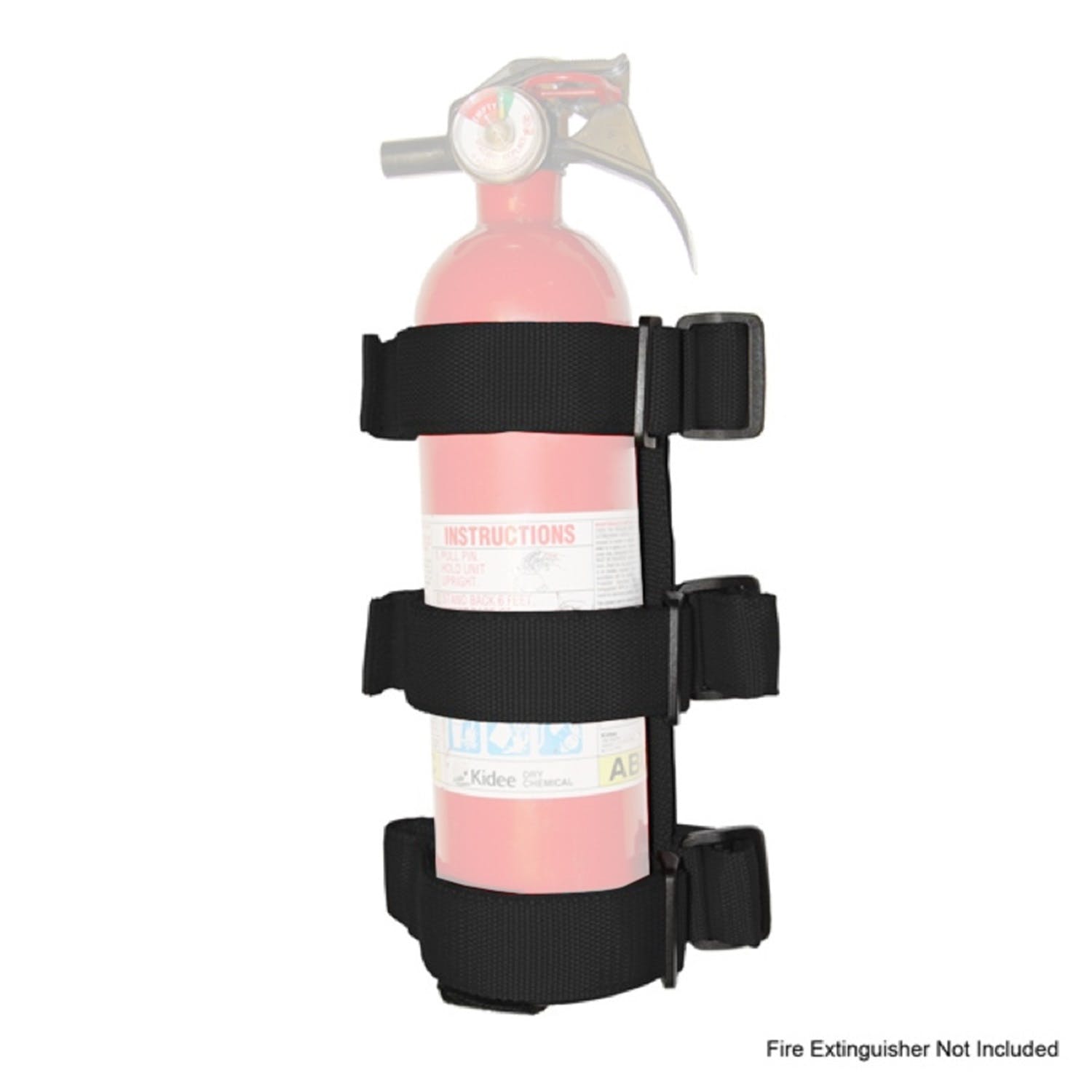Rugged Ridge 13305.21 Sport Bar Fire Extinguisher Holder, Black