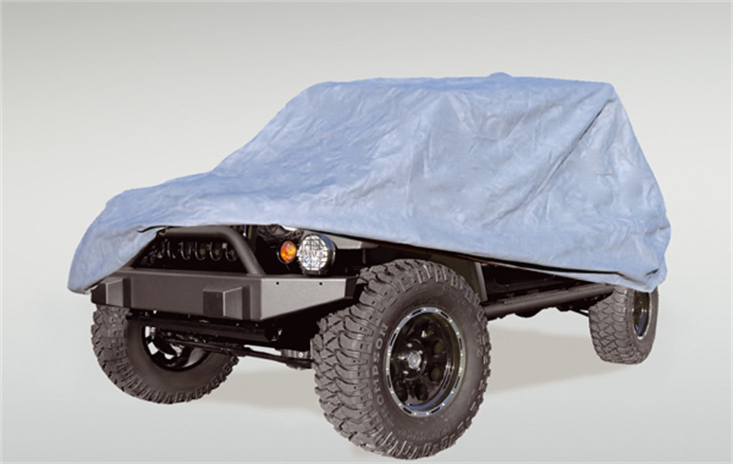Rugged Ridge 13321.70 HD Full Car Cover; 55-06 Jeep CJ/Wrangler YJ/TJ