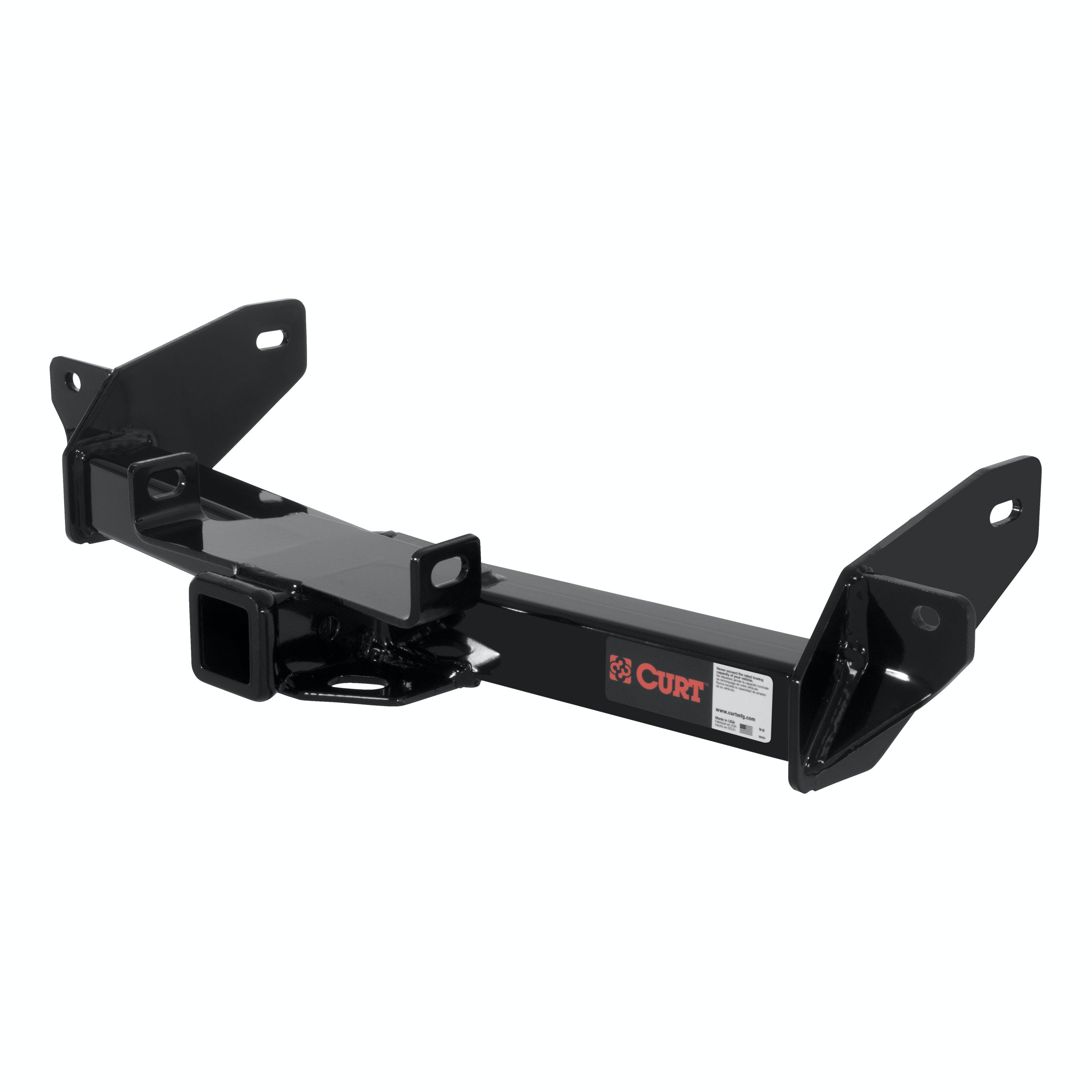 CURT 13360 Class 3 Hitch, 2, Select Ford F-150, Lincoln Mark LT (Square Tube Frame)