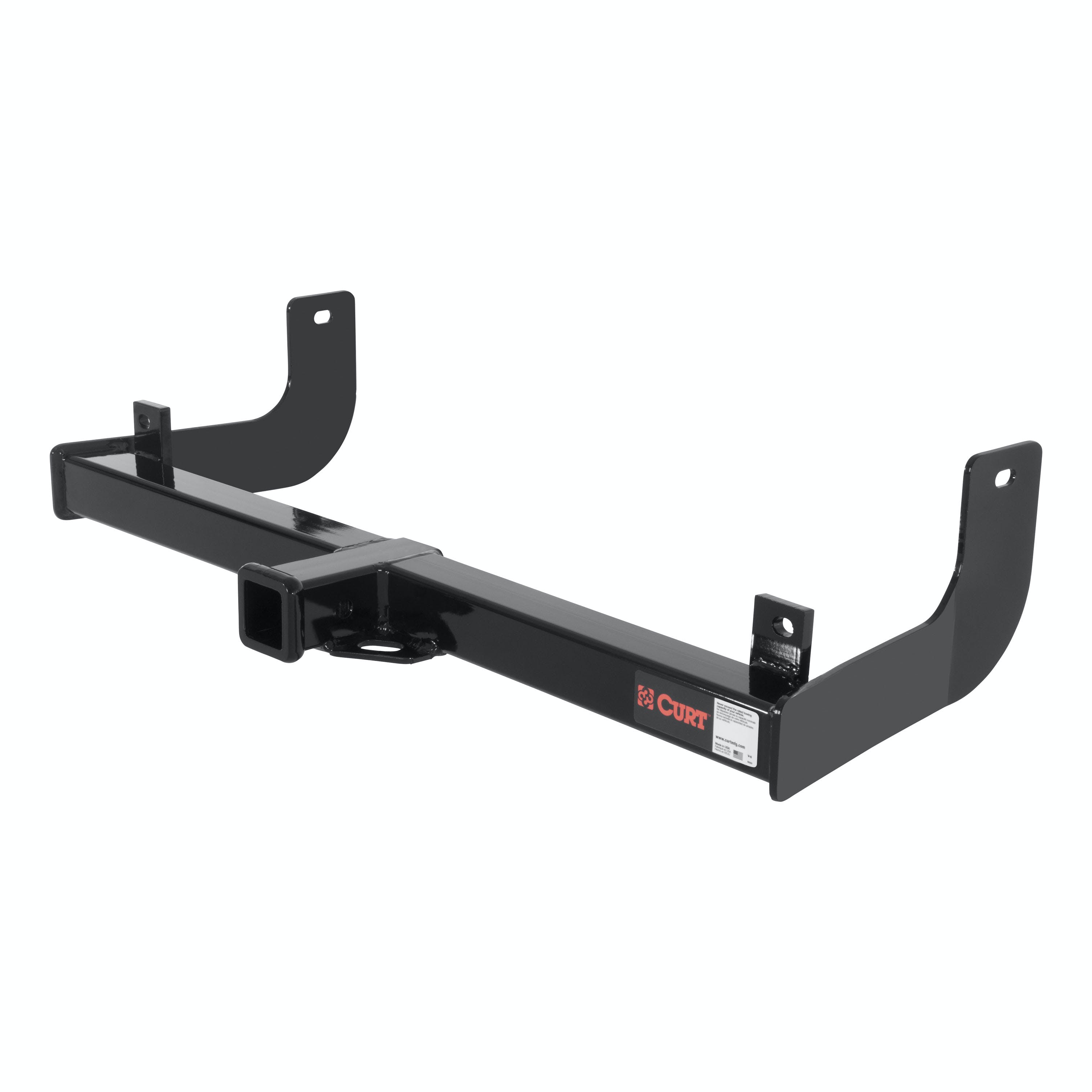CURT 13368 Class 3 Trailer Hitch, 2 Receiver, Select Ford F-150 (Square Tube Frame)