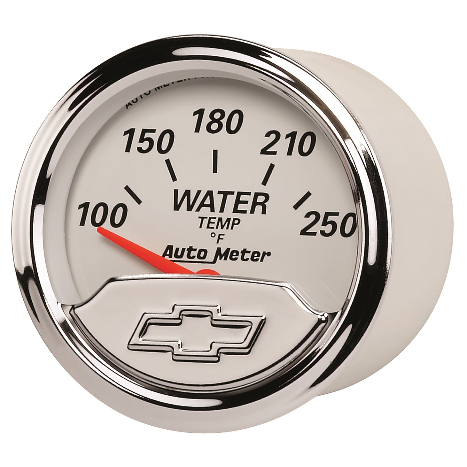 AutoMeter Products 1337-00408 GAUGE; WATER TEMP; 2 1/16in.; 250° F; ELEC; CHEVROLET HERITAGE BOWTIE