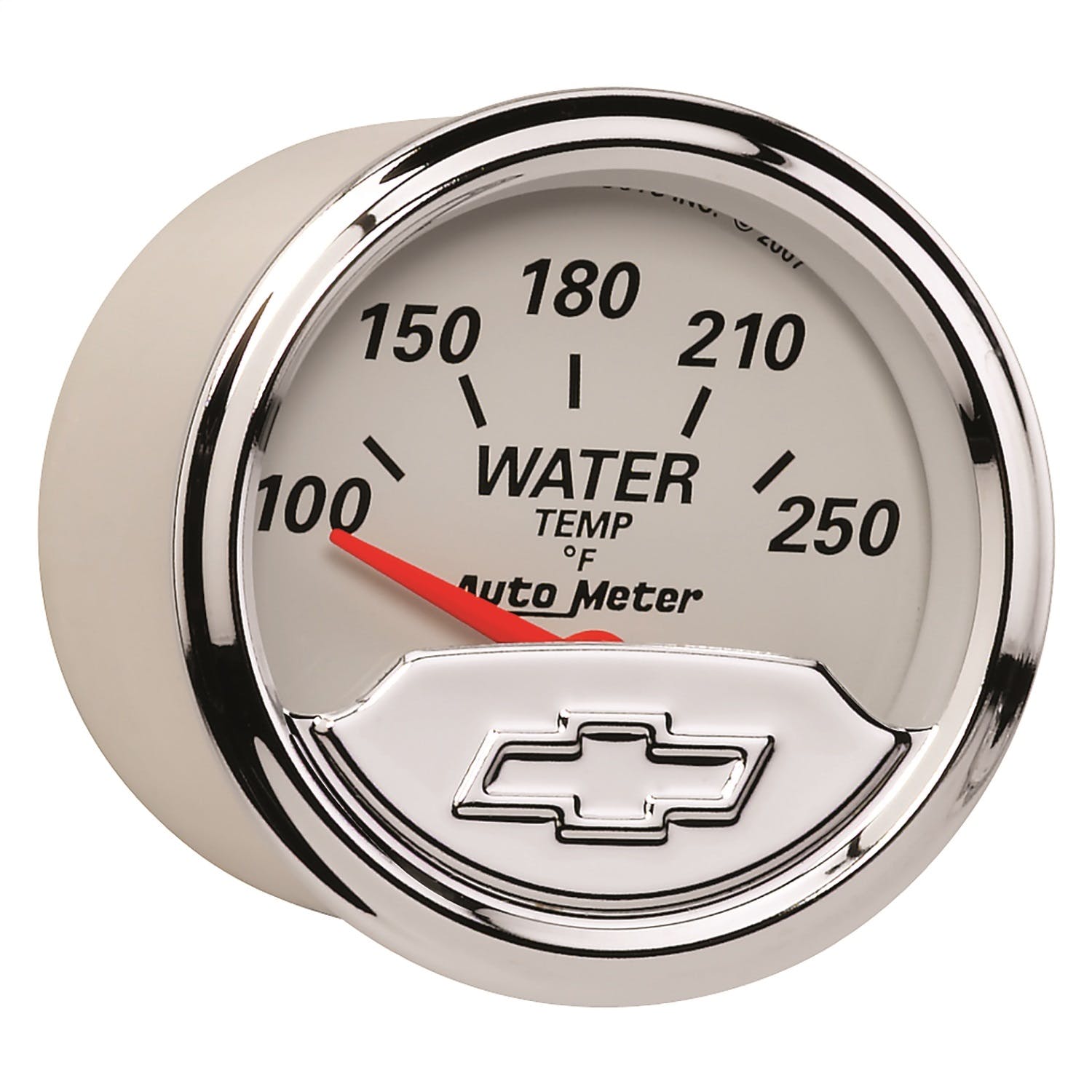 AutoMeter Products 1337-00408 GAUGE; WATER TEMP; 2 1/16in.; 250° F; ELEC; CHEVROLET HERITAGE BOWTIE
