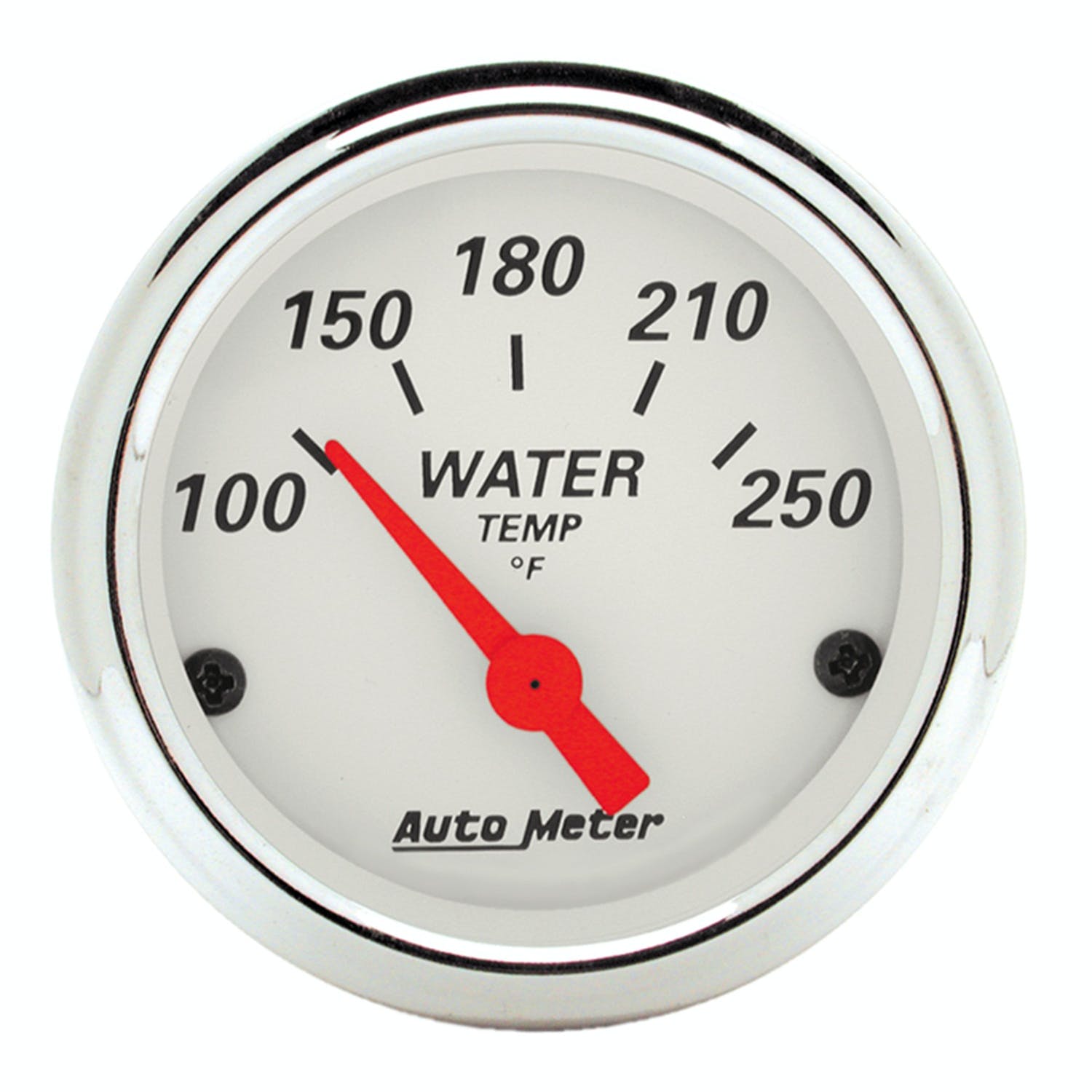 AutoMeter Products 1337 Arctic White Series Water Temperature Gauge (0-250° F, 2-1/16 in.)