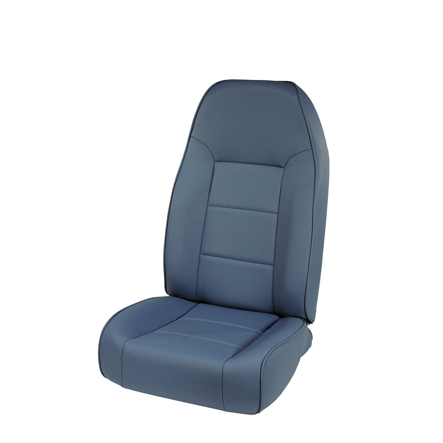 Rugged Ridge 13401.05 High-Back Front Seat; No-Recline; Blue; 76-02 Jeep CJ/Wrangler YJ/TJ