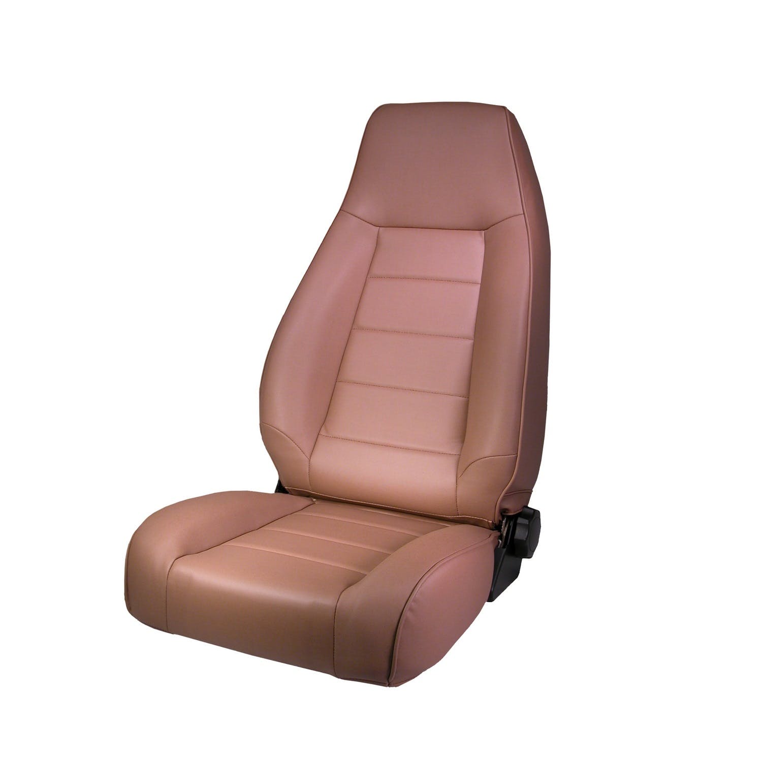 Rugged Ridge 13402.04 High-Back Front Seat; Reclinable; Tan; 76-02 Jeep CJ/Wrangler YJ/TJ